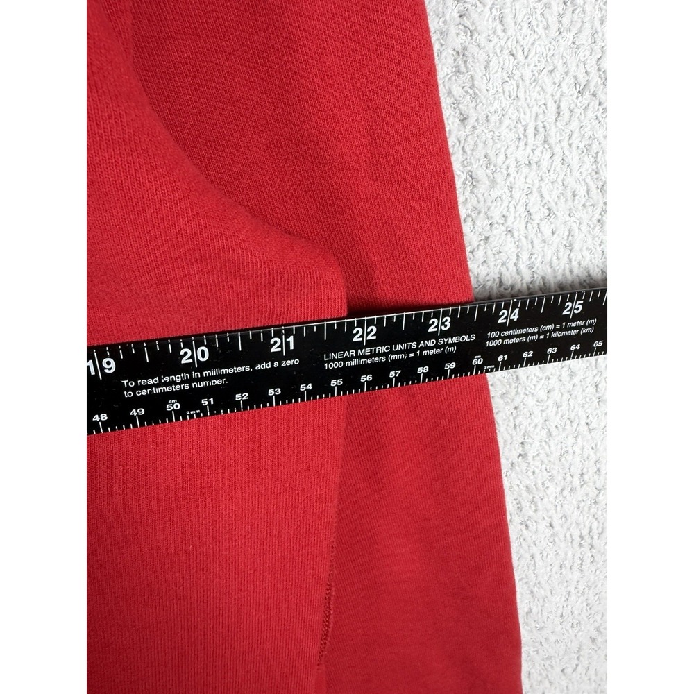 Polo Ralph Lauren Red Drawstring Hoodie Pullover Sweatshirt‎ Mens Size L - Picture 8 of 12